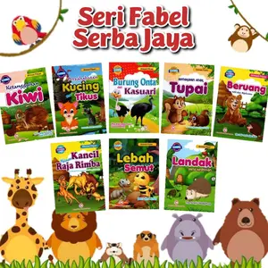 [PART 1] Buku Cerita Anak Dongeng Hewan Binatang FABEL SERBA JAYA