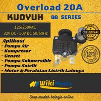 Gambar Thermal Overload Pompa Air Circuit Breaker Kuoyuh 88 Series 20A dari Overload Wikimesin Kab. Tangerang 2 Tokopedia
