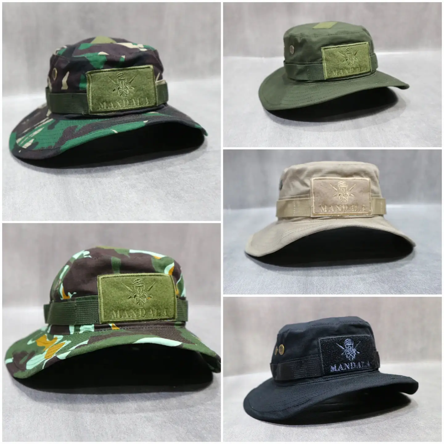 TOPI RIMBA MANDALA PREMIUM / TOPI RIMBA MALVINAS/ TOPI RIMBA BRIMOB
