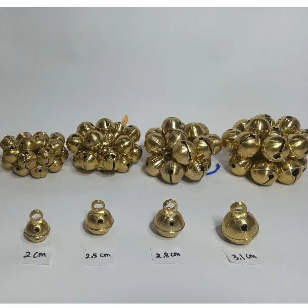 Bel Lonceng Kerincing Kuningan Bulat Kalung Kucing 0