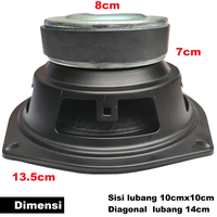 Gambar HiFi Subwoofer Bass Karet Besar 5.25 Inch u/ Mobil Car Speaker Aktif dari Mirorim.Indonesia Kota Bekasi 5 Tokopedia