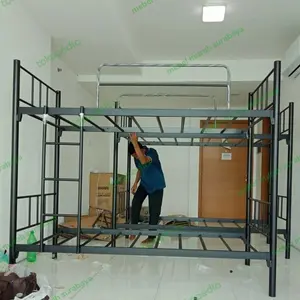 Ranjang Susun Besi Sam's uk 90x200 HARGA PROMO + 2bh Kasur Busa Super