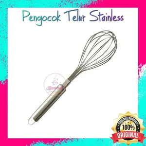 Kocokan telur stainless kecil