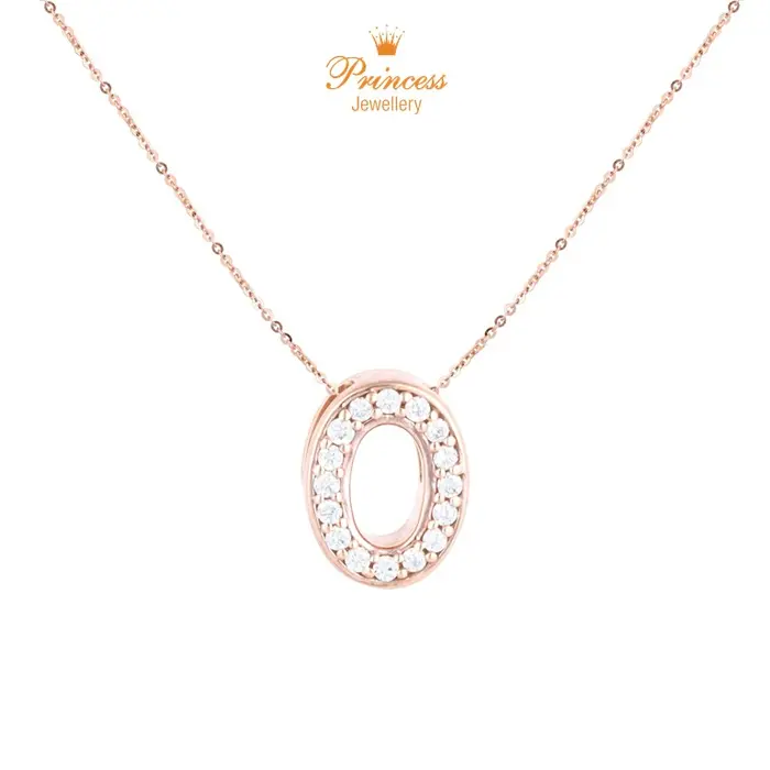 Gambar Liontin Inisial O Berlian PPD1034608 Princess Jewellery - White Gold dari Princess Jewellery Online Kota Administrasi Jakarta Selatan 5 Tokopedia
