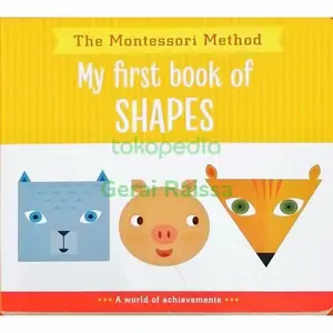 Boardbook balita murah | My first book of shapes