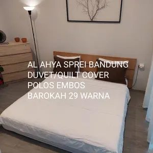 INNER DUVET POLOS UKURAN 200 X 200 - BAROKAH 29 WARNA
