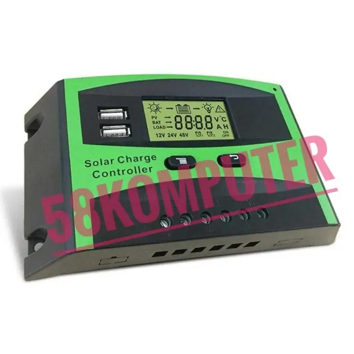 Pwm Sollar Charger Controller Dual Usb 12V/24V 10A, 20A, 30A 0