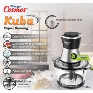 Cosmos Food Processor Chopper 1,7 liter FP 323