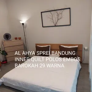 INNER DUVET POLOS UKURAN 220 X 200 - BAROKAH 29 WARNA