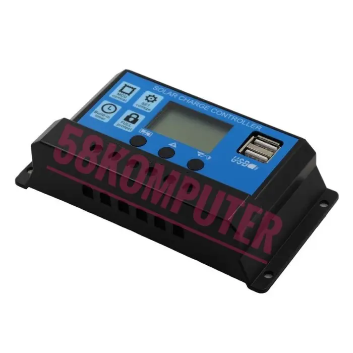 Pwm Sollar Charger Controller Dual Usb 12V/24V 10A, 20A, 30A 4