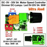 Gambar Speed Controller/PWM DC/Dimmer DC 5V-35V 5A dari Mitra Abadi Official_NEW Kota Administrasi Jakarta Barat 3 Tokopedia