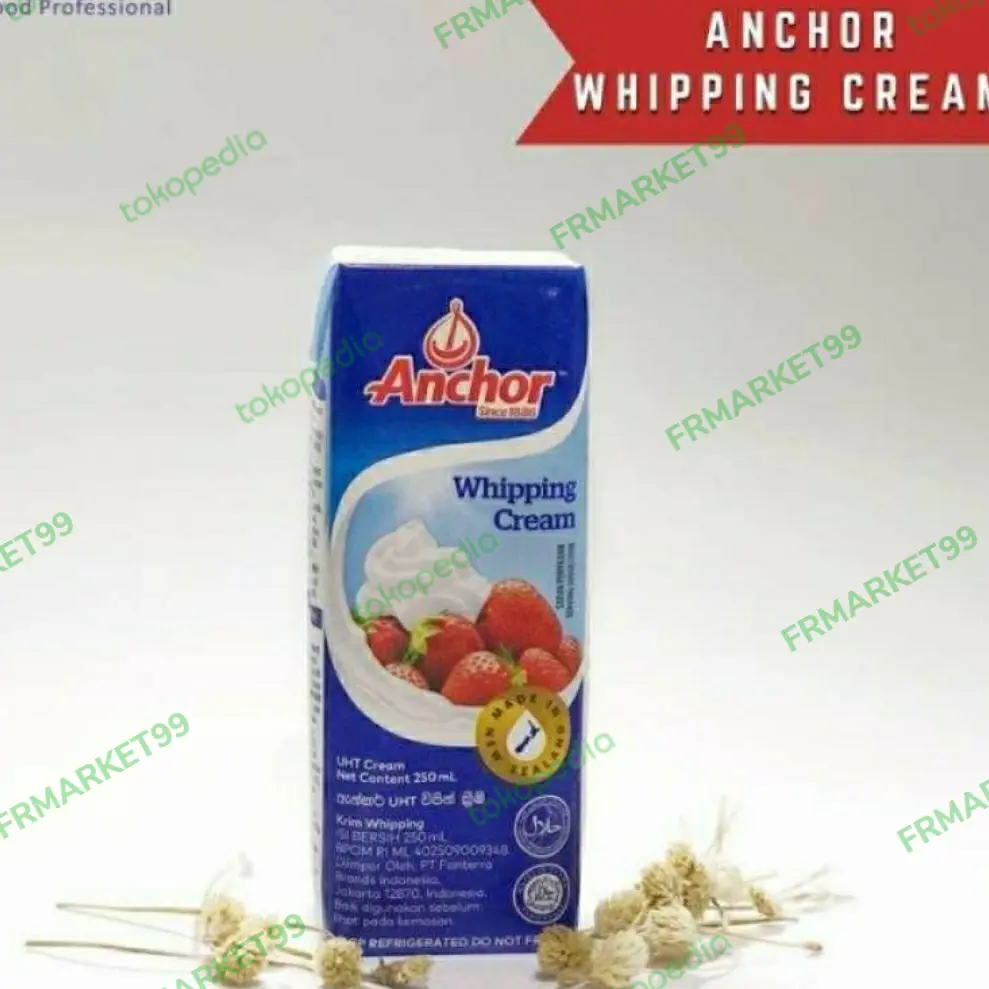 anchor whiping cream 250ml
