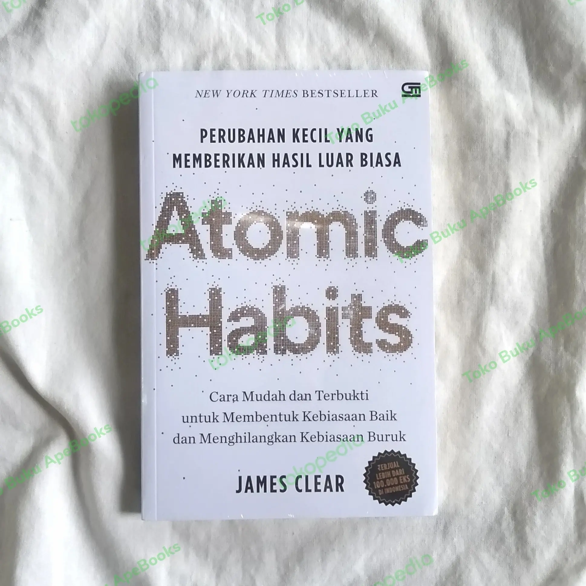 James Clear - Atomic Habits, Bahasa Indonesia (ORI/Asli)