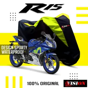 Sarung Motor YAMAHA R15 Anti Air Waterproof Pelindung Panas dan Hujan