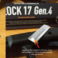 Gambar AIMPro Aluminum Number Tag Full Cover for Marui / TM G17 Gen 4 dari AIMProIndonesia Kab. Sleman 2 Tokopedia