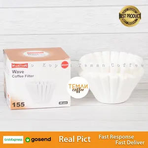 MRN Wave Coffee Filter Bleach Size 155 isi 40Pcs