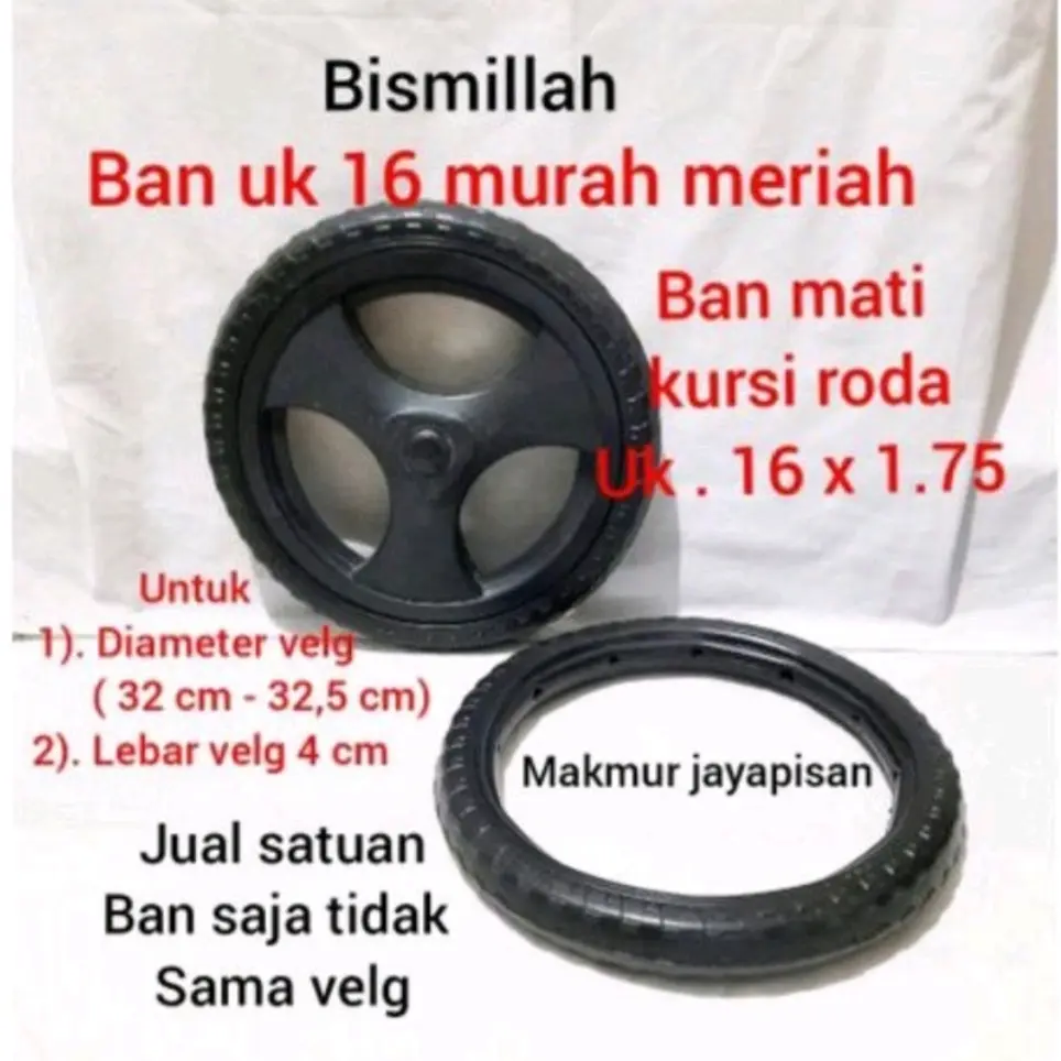ban mati kursi roda murah