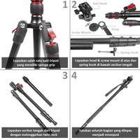 Gambar Takara ROVER 66 Professional Compact 2 in 1 Traveller Tripod Monopod dari Sentra Digital Kota Surabaya 5 Tokopedia