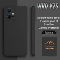 Gambar VIVO Y75 5G Case Softcase Silikon Macaron FULL COLOR BLACK Matte dari Kedaikudua Kota Administrasi Jakarta Barat 1 Tokopedia