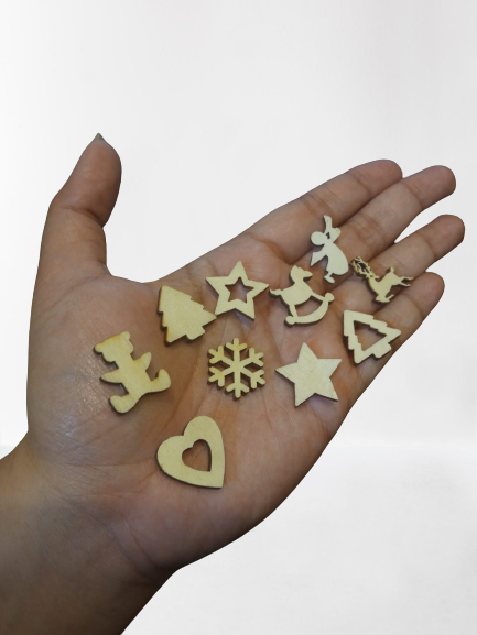 Gambar Ornamen Dekorasi Natal Bahan Kayu - Wood Christmas Decor dari ORIENS ID Kota Bandung Tokopedia