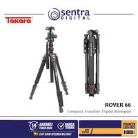Gambar Takara ROVER 66 Professional Compact 2 in 1 Traveller Tripod Monopod dari Sentra Digital Kota Surabaya 1 Tokopedia