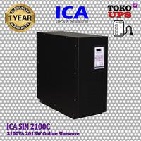 Gambar UPS ICA SIN2100C SIN 2100c 3100VA 2015W Online Sinewave Travo - Unit dari TokoUPS Kota Administrasi Jakarta Pusat 2 Tokopedia