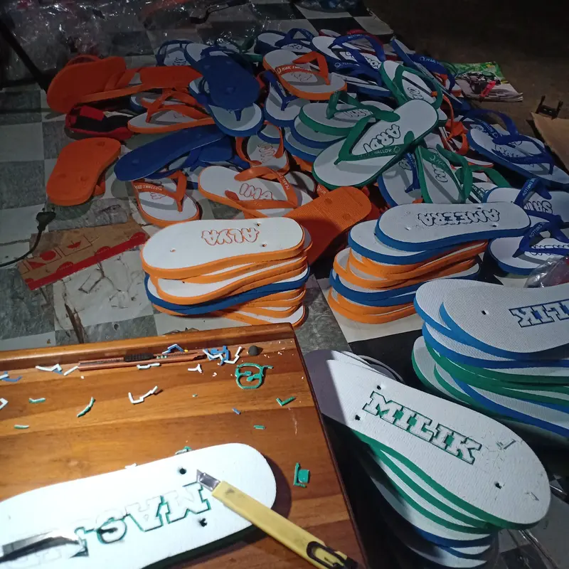 sandal jepit ukir swallow custom nama bisa pesen sesuai keinginan 5