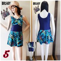 Gambar Baju renang big size XXXL (4L) BR148Y dari Baju Renang Juliet Kota Semarang 2 Tokopedia