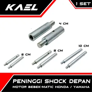 Peninggi Shock Depan Honda-Yamaha 4-6-8-10 cm Sulingan-Suling Matic