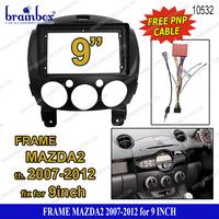 Gambar Frame Head Unit Mazda 2 2007-2012 9 Inch Bingkai Panel TV Mobil PNP dari Brainbox Car and Home Kota Batam 1 Tokopedia