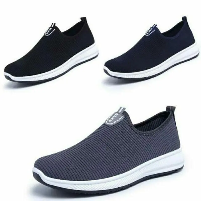 sepatu slip on onke pria sepatu casual trand sepatu ringan enteng 1