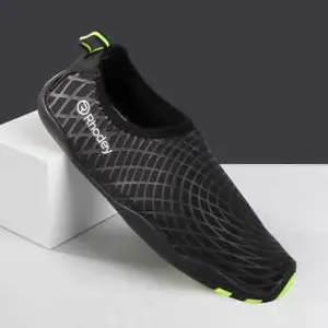 sepatu slip on hitam olahraga air sepatu pantai pria - wanita
