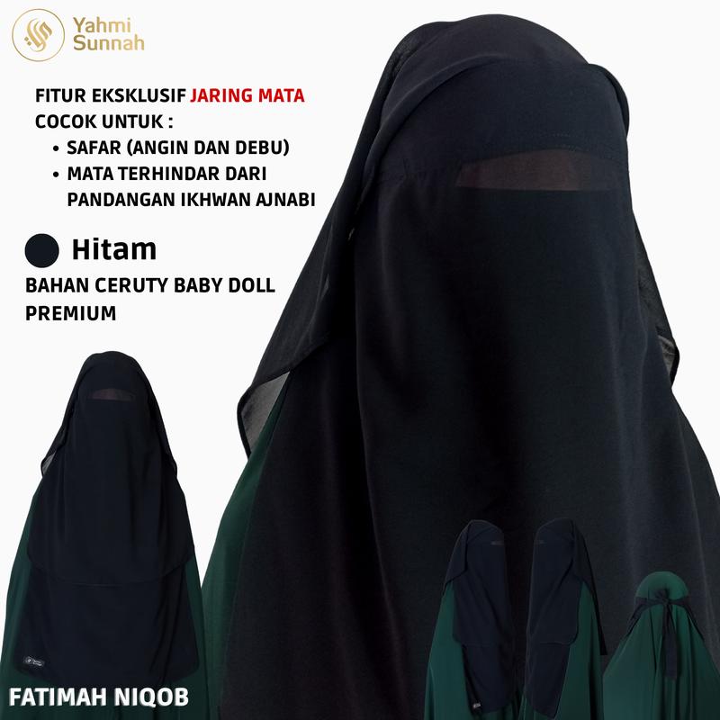 Niqab Yaman Purdah - Cadar 3 Layer 0