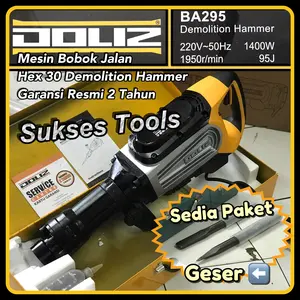 Doliz BA 295 Concrete Breaker BA295 Mesin Bobok Beton Jalan 1400W 95J