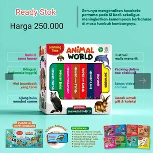 Learning Time Animal World Ziyad