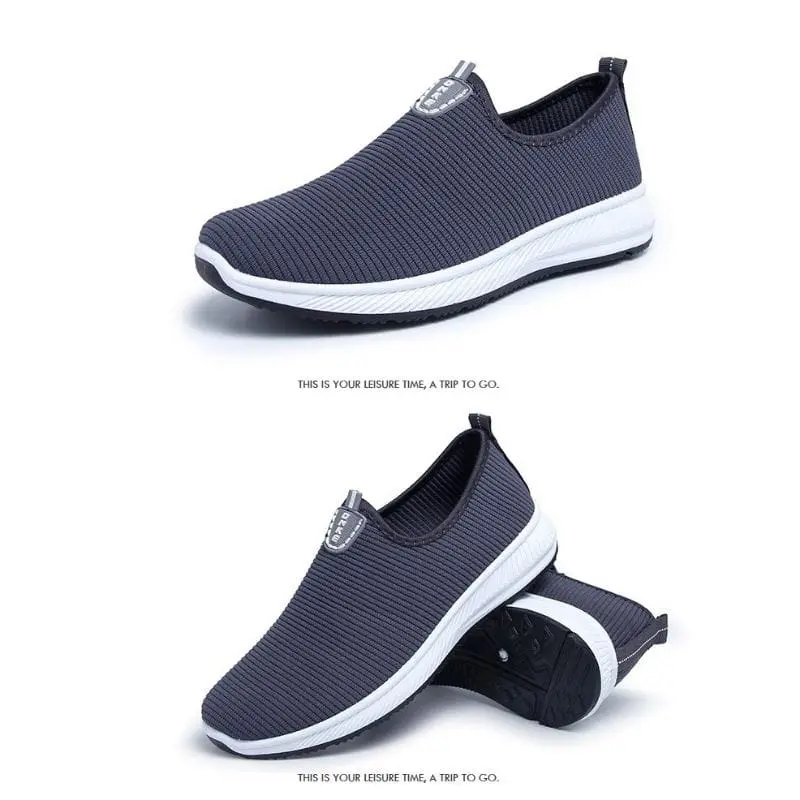 sepatu slip on onke pria sepatu casual trand sepatu ringan enteng 3
