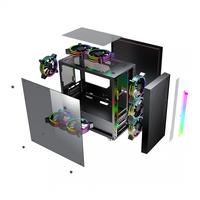 Gambar CASING PARADOX GAMING DRAGON SLAYER Black - mATX Tempered Case dari Techno Computer Bali Kota Denpasar 5 Tokopedia
