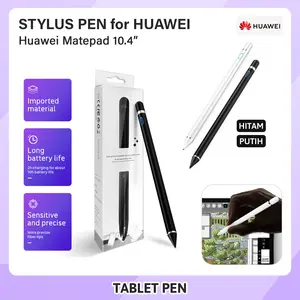 Smart Stylus Pen untuk Huawei MatePad 10.4 2022 2021 R 2020 Pencil Drawing S Pen Android iOs Pensil Gambar Tab Gen 1 Universal