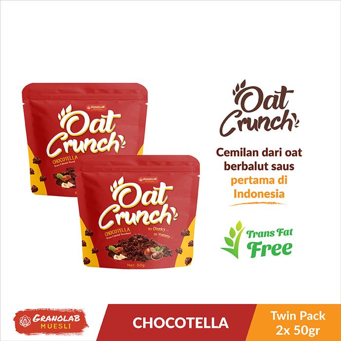 Gambar Paket Oat Crunch Chocotella 50 gr dari GRANOLAB MUESLI INDONESIA Kota Administrasi Jakarta Barat Tokopedia