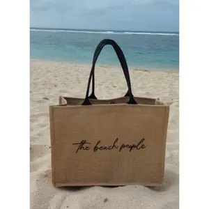 Tas Goni Laminasi / Tas Karung Goni Laminasi / Jute Bag / Tas Pantai