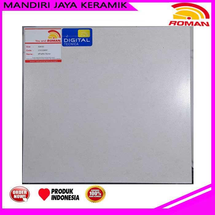 Gambar Keramik Lantai Roman 33328RP dPiatto Bone 30x30 Kw 1 dari Mandiri Jaya Keramik Kota Bekasi Tokopedia