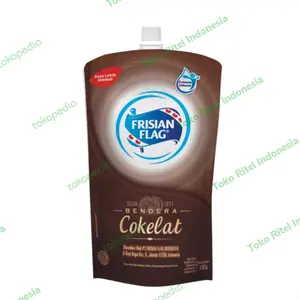 Susu Kental Manis Bendera Pouch 280g/Bendera Putih Coklat Gold 280gr