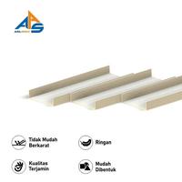 Gambar Alexindo Komoditi U Polos Warna Cream 1/2" x 2" x 1.1mm x 6M dari Sutindo Shop Kota Surabaya 1 Tokopedia