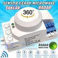Gambar Saklar Sensor Gerak Microwave Radar Switch 220v 12v 5.8Ghz Motion - 12v DC dari Toko Golden Dream Kota Medan 1 Tokopedia