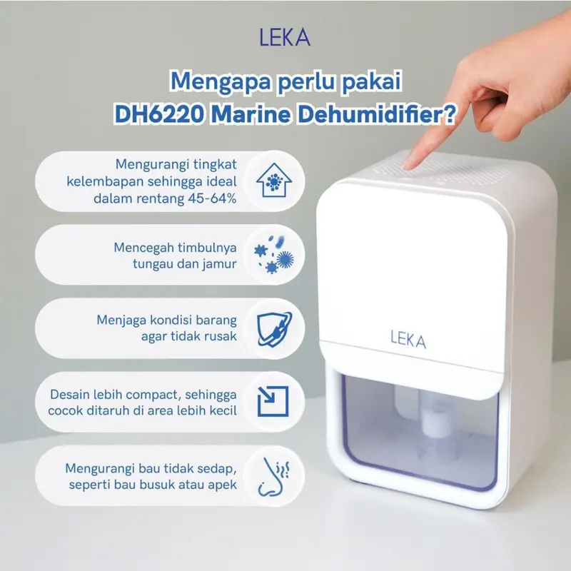 LEKA Marine Dehumidifier Serap Air Penyerap Kelembaban Udara ORIGINAL 1