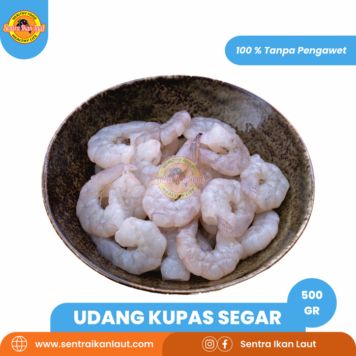 Gambar Udang Kupas 70,80 - 500 gram - 41-50 dari Sentraikanlaut Kota Administrasi Jakarta Timur Tokopedia