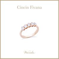 Gambar Cincin Berlian Wanda - Fivana - Ring - Rose gold dari Wanda House Of Jewels Kota Administrasi Jakarta Pusat 1 Tokopedia