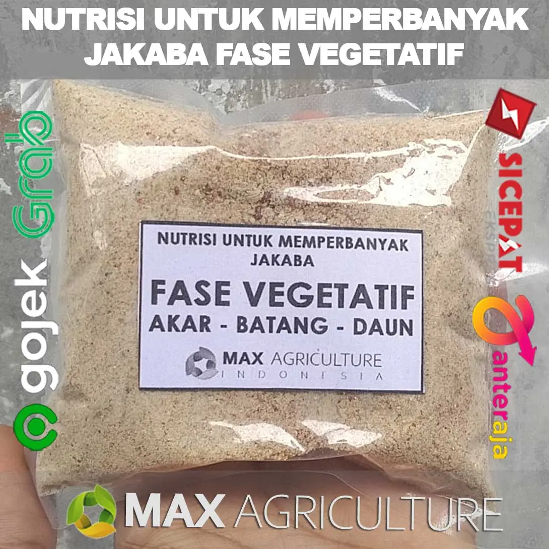 Nutrisi untuk memperbanyak dan memelihara JAKABA kemasan 100 gram