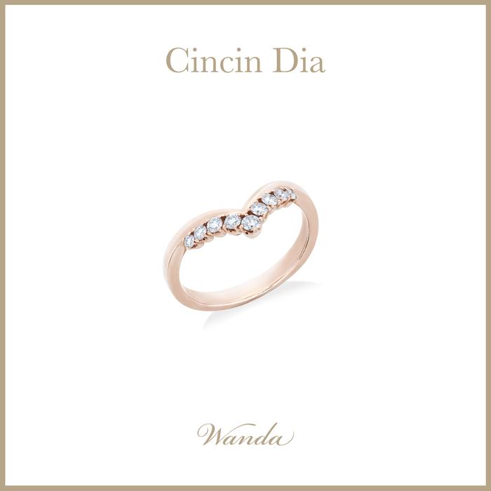 Gambar Cincin Berlian Wanda - Dia - Ring dari Wanda House Of Jewels Kota Administrasi Jakarta Pusat Tokopedia