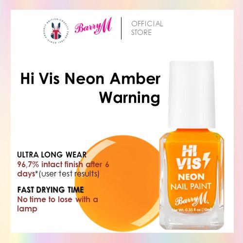 Gambar BARRY M Hi Vis Neon Nail Paint - Amber Warning dari Barry M Indonesia Jakarta Utara 5 Tokopedia